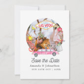 Foto van Whimsical Las Vegas Wedding Save The Date (Voorkant)