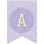 Foto van Whimsical Pink Fairy Princess Girl Birthd Vlaggetjes (Derde vlag)