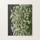  foto van White Daisies Floral Legpuzzel (Verticaal)