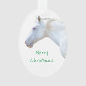 Foto van White Horse Ornament (voorkant)