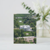 Foto van White House Aerial Briefkaart (Staand voorkant)