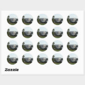 Foto van White House Ronde Sticker (Vel)