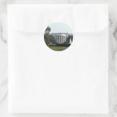 Foto van White House Ronde Sticker (Tas)