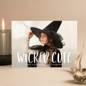 Foto van Wied Cute Halloween Feestdagenkaart