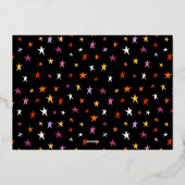 Foto van Wied Cute Halloween Folie Feestdagenkaart (Achterkant)