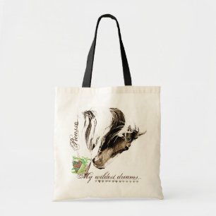 Foto van Wild Horse Foto Picasso Boho Cowgirl Canv Tote Bag