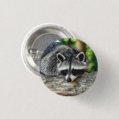 Foto van wild-life-ras ronde button 3,2 cm (Voorkant /achterkant)