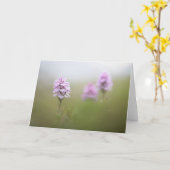 Foto van Wild Orchid Natuur Kaart (Gele Bloem)