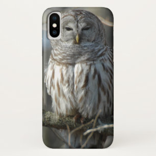 Foto van Wilde Barred Owl iPhone X Hoesje