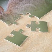 Foto van wilde konijnen legpuzzel (Zijkant)