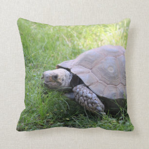 Foto van Wildlife Brown Tortoise Kussen