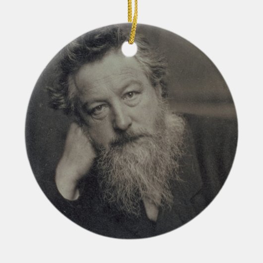 Foto van William Morris (1834-96) van Keramisch Ornament (Voorkant)