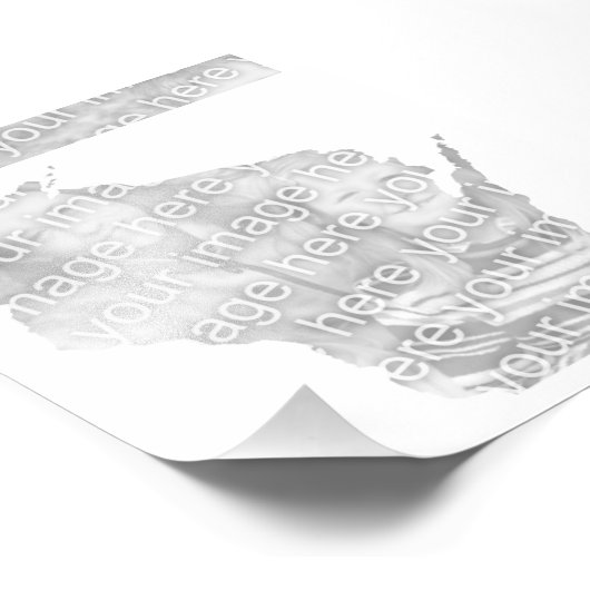 Foto van Wisconsin Shape Framed Foto Afdruk (Hoek)