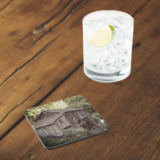 foto van Wooden Grist Mill Bier Onderzetter