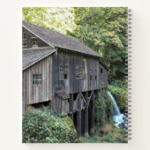  foto van Wooden Grist Mill Notitieboek (Achterkant)