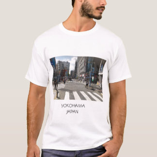 Foto van Yokohama City, JAPAN Fleece Bla T-shirt