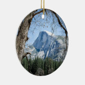 Foto van Yosemite's Half Dome Keramisch Ornament (Rechts)