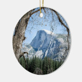 Foto van Yosemite's Half Dome Keramisch Ornament (Links)