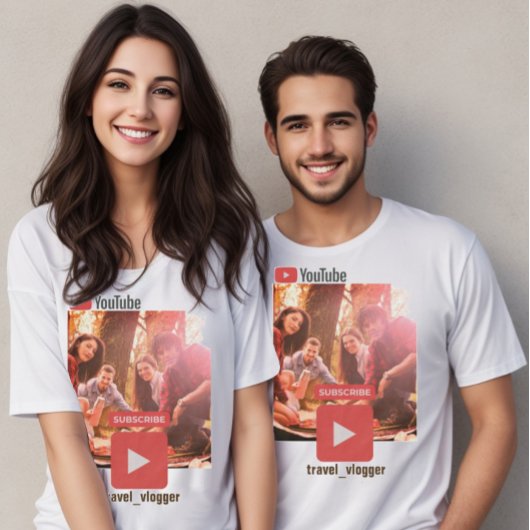 Foto van YouTube-kanaal T-shirt