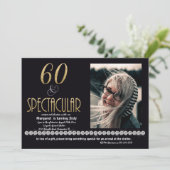 Foto van zestig en spectaculaire Gold Silver Diamo Kaart (Staand voorkant)