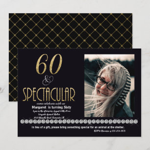 Foto van zestig en spectaculaire Gold Silver Diamo Kaart