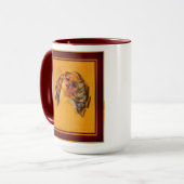 Foto van Zoe Mozert over de foto van Eyes Art Deco Mok (Voorkant links)