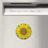 Foto van zonnebloemen magneet (Insitu (Vaatwasser))