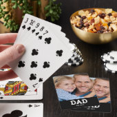 Foto van Zwarte Opa Schrift Pokerkaarten (Insitu)