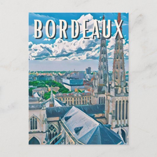 Foto-velden van Vintage Briefkaart (Voorkant)
