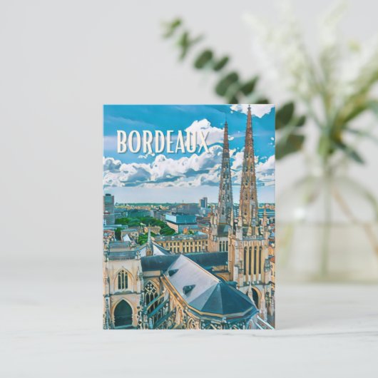 Foto-velden van Vintage Briefkaart (Staand voorkant)