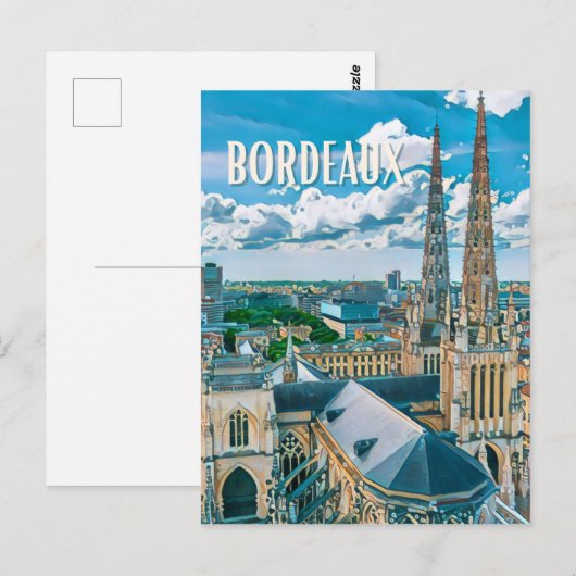 Foto-velden van Vintage Briefkaart (Voorkant / Achterkant)