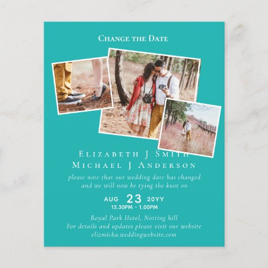 FOTO Verander de Datum plant om het even welke Geb (Voorkant)