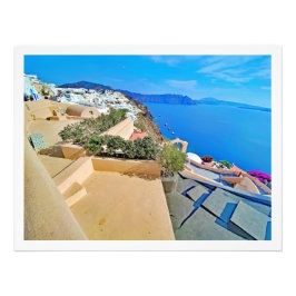 Foto vergroting Griekenland santorini Afdruk