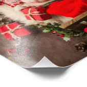 Foto Vergroting -Mijn Eerste Kerstmis -Foto/jaar Foto Afdruk (Hoek)