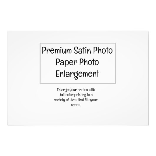 Foto vergrotingen - Aangepaste muur foto Prints Afdruk (Voorkant)