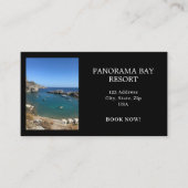 Foto verhuur reizen toerisme QR code Visitekaartje (Voorkant)