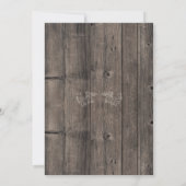 Foto Verjaardag  Blue Surprise Uitnodigingen (Achterkant)