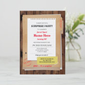 Foto Verjaardag Detective Top Secret Elke Leeftijd Kaart (Staand voorkant)