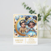 Foto Verjaardag Kleine Zwarte Fee Afrikaanse Prins (Staand voorkant)