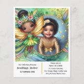 Foto verjaardag Kleine Zwarte Fee Afrikaanse Tropi (Voorkant)