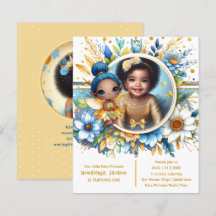 Foto Verjaardag Little Black Fairy Afrikaanse prin