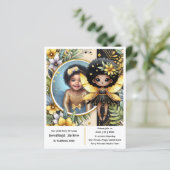 Foto Verjaardag Little Black Fairy Afrikaanse prin (Staand voorkant)