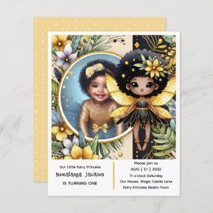 Foto Verjaardag Little Black Fairy Afrikaanse prin