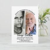 Foto Verjaardag Style Chalk 2 afbeeldingen Mannen Kaart (Staand voorkant)