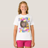 Foto verjaardagsballonnen t-shirt (Voorkant volledig)