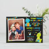 Foto: verjaardagsdatum kaart (Staand voorkant)