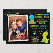 Foto: verjaardagsdatum kaart (Voorkant / Achterkant)