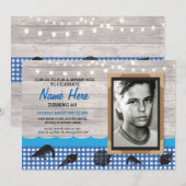 Foto Verjaardagsfeest Garnalen Kook Vis en Vis Uit Kaart (Voorkant / Achterkant)