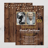 Foto Verjaardagsfeest Mannen Afbeeldingen Surprise Kaart (Voorkant / Achterkant)