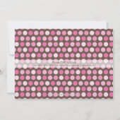 FOTO VERJAARDAGSFEEST UITNODIGT :: spotty 4L Kaart (Achterkant)